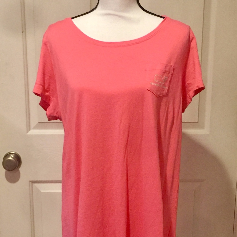 Vineyard Vines T-shirt Dress Pink